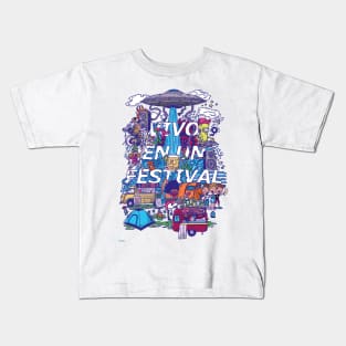 Vivo en un festival Kids T-Shirt